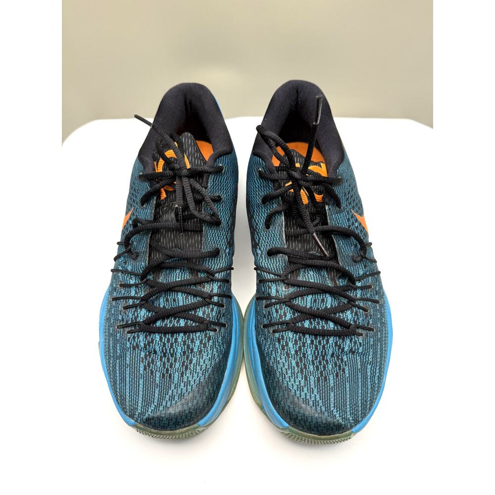 Nike KD 8 OKC Road Game Mens Size 10 Thunder Blue Lagoon Basketball Sneakers - Picture 9 of 14